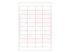 Etiqueta Branca A4 10 Folhas