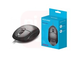 Mouse Classic Óptico USB 1200dpi Preto Multilaser - MO300
