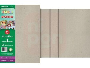 Bloco Eco cores Multibase 1041g 3 folhas