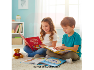 Livro de História Infantil Variados com Capa Dura – Contos Clássicos e Educativos