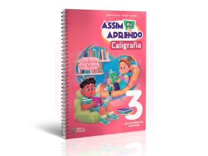 Livro Assim Eu Aprendo Caligrafia 3